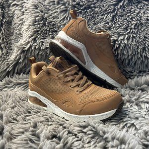 SKETCHERS Street Uno 2 Matte Air Women's Wedge Sneakers Size 7.5